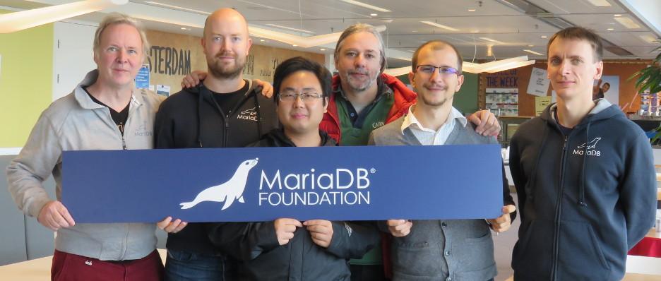 MariaDB Foundation staff in October 2016