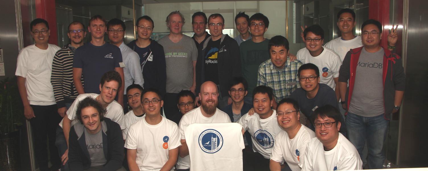 MariaDB Developers Unconference Group Photo